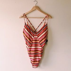 One piece bathing suit